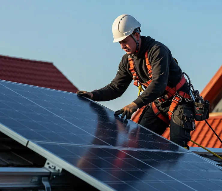 Residential Rooftop Solar Panel Installation In Adelaide