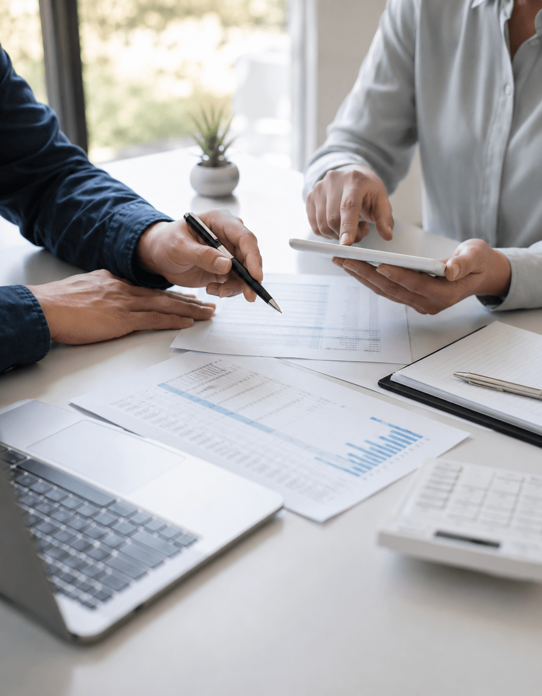 Solar Consultant Preparing Network Approval Documents