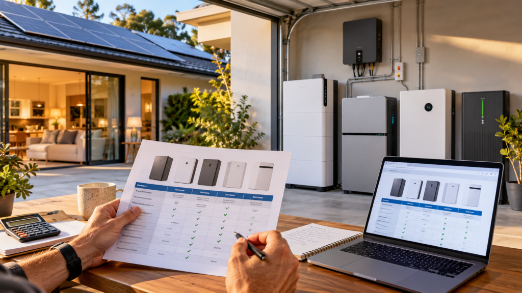 Best Solar Battery in Australia 2026: How to Judge, Not Just Rank