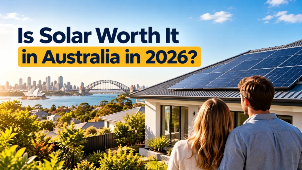 Is Solar Worth It in Australia in 2026?