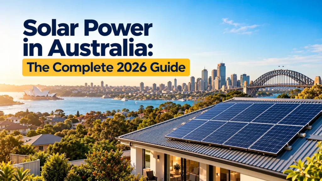 Solar Power in Australia: The Complete 2026 Guide